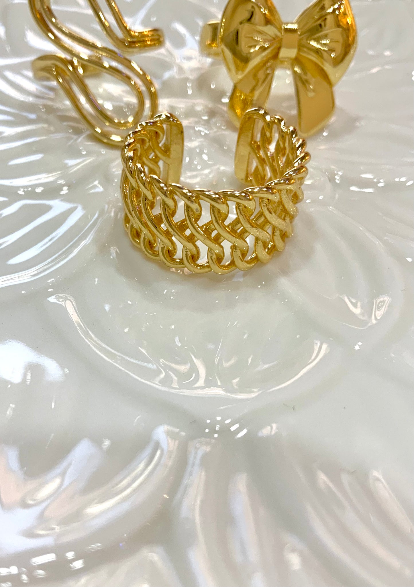 Bow ring bundle of 3