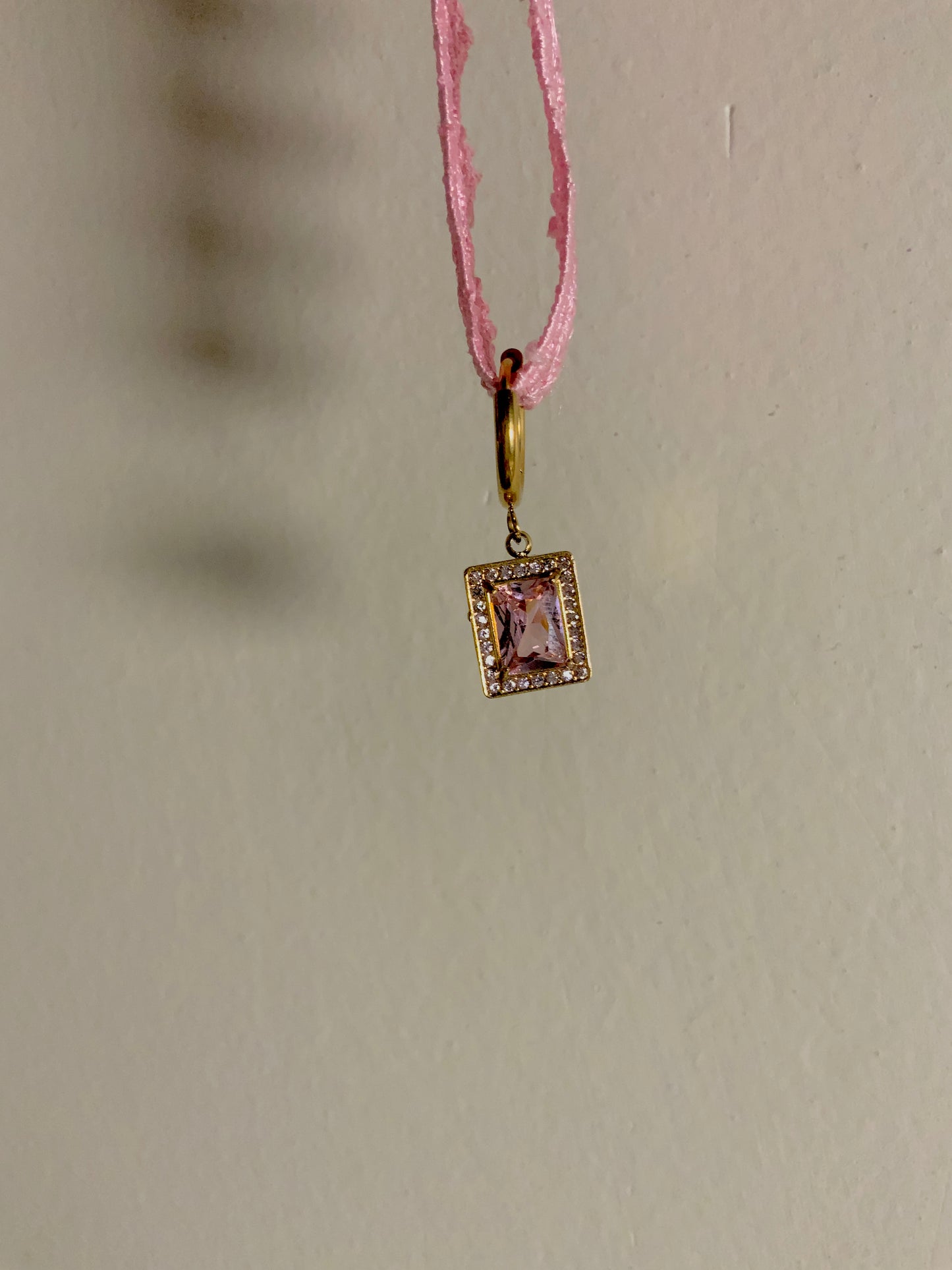 Champagne pink danglers