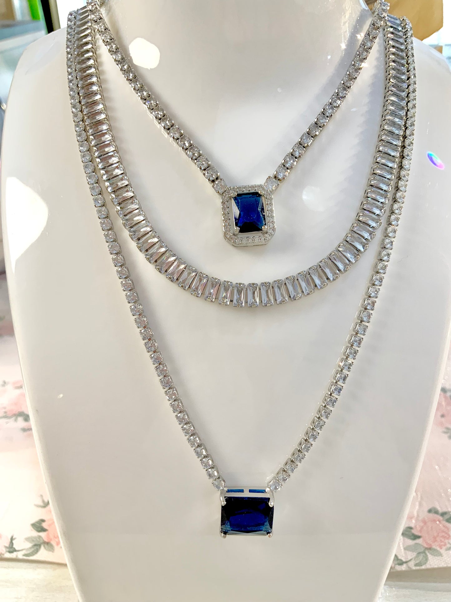 Sapphire Starlight Necklace