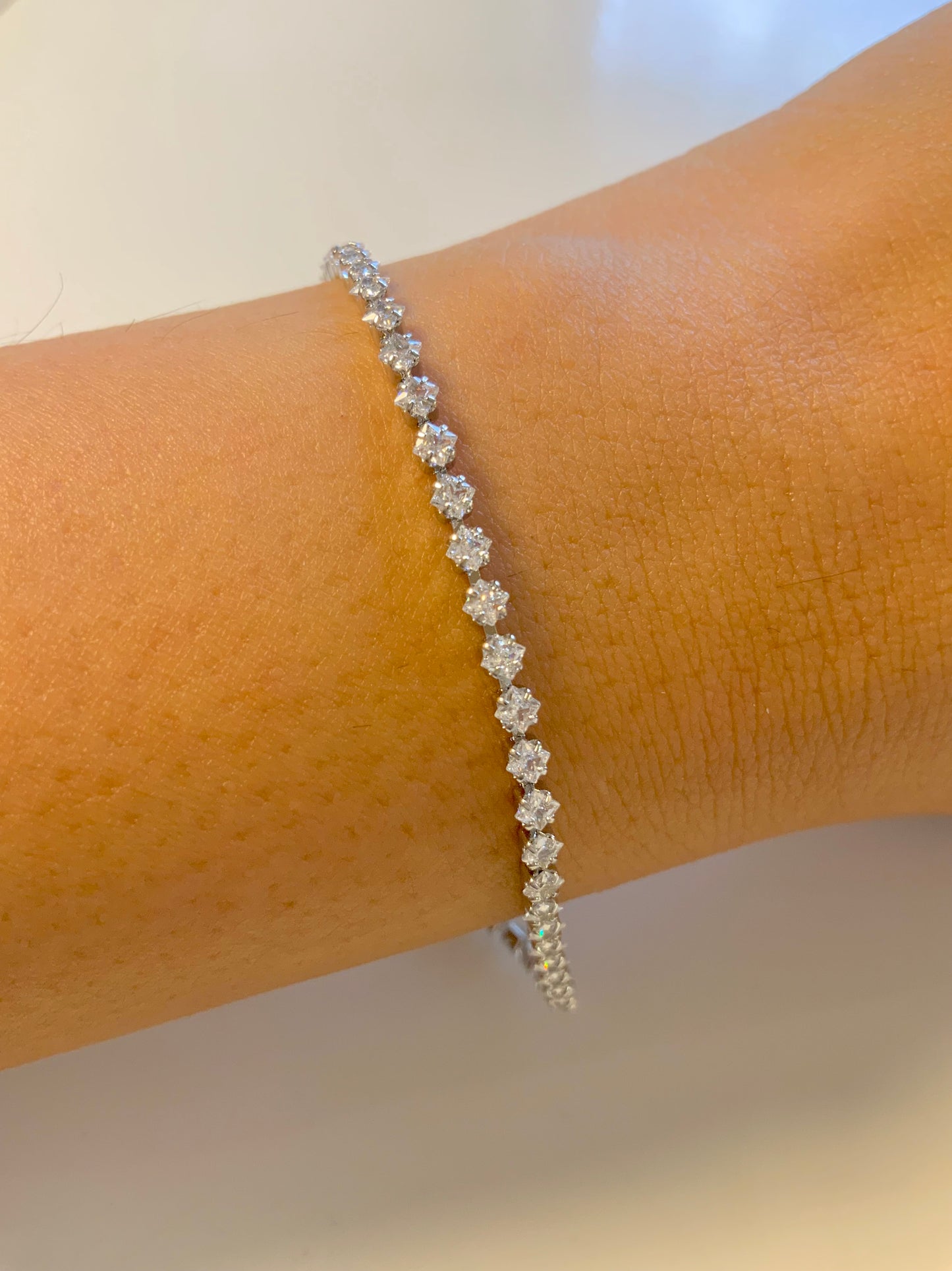Starlit diamond bracelet