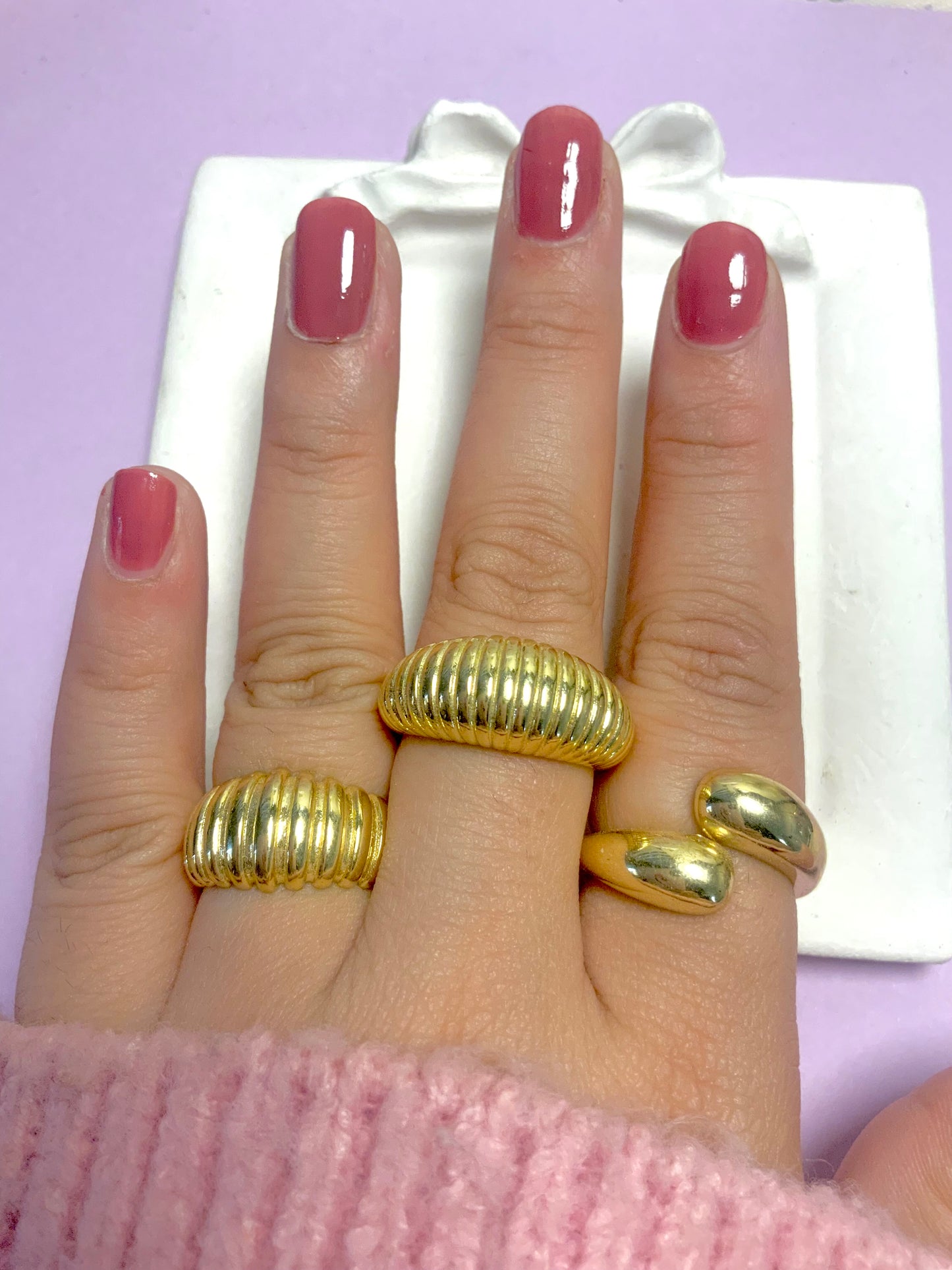 Asymmetrical ring