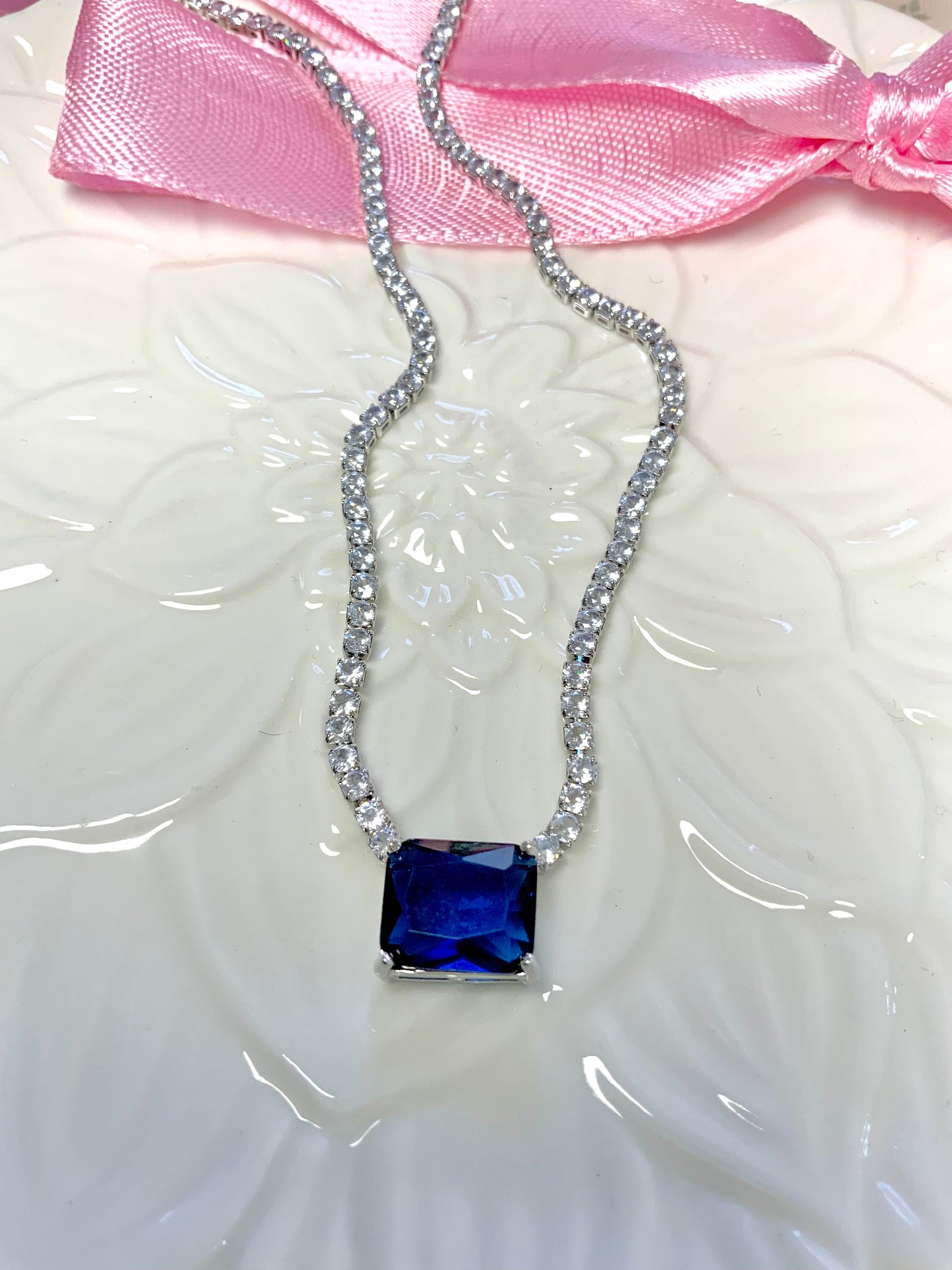 Sapphire Starlight Necklace