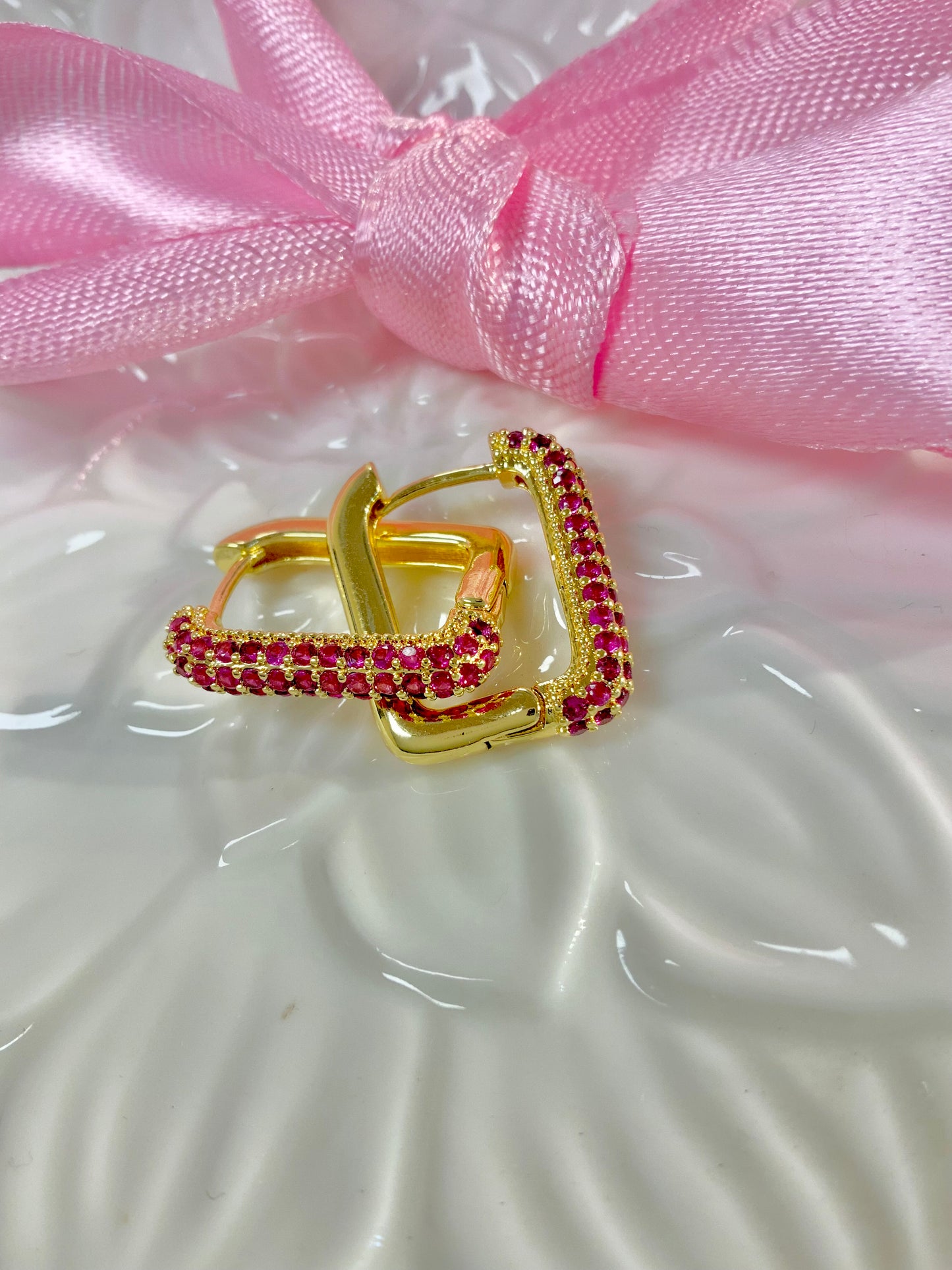 Gleam look hoops(ruby)