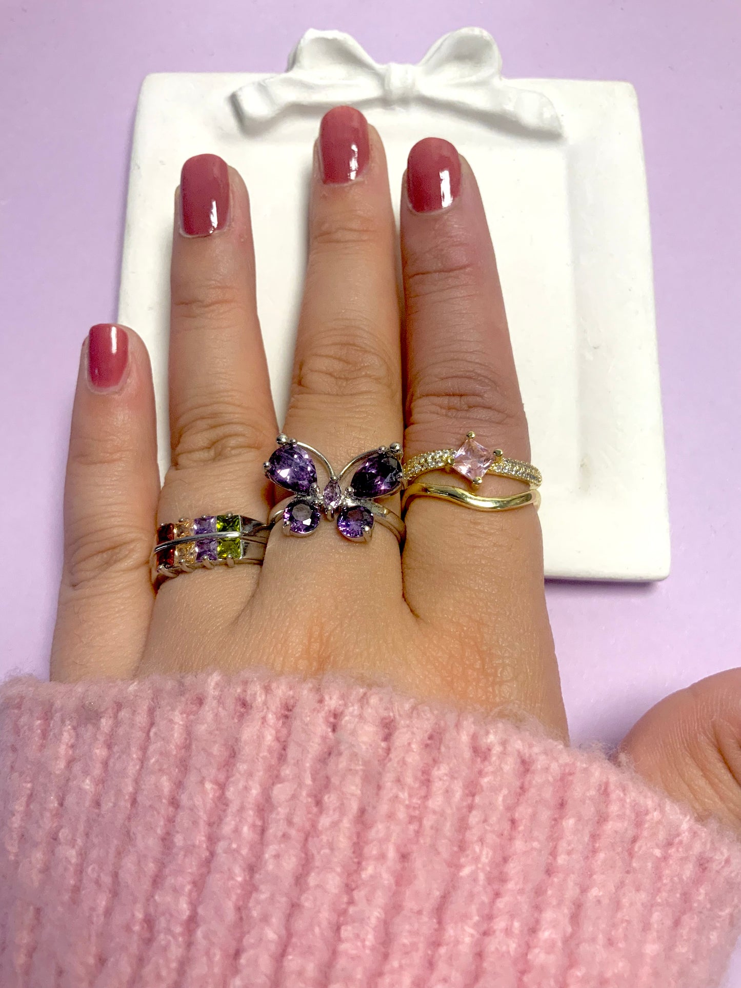 Butterfee ring