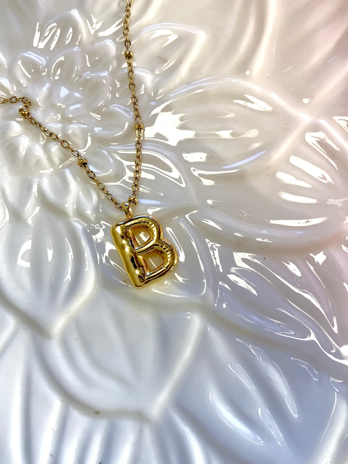 The “B” chunky initial