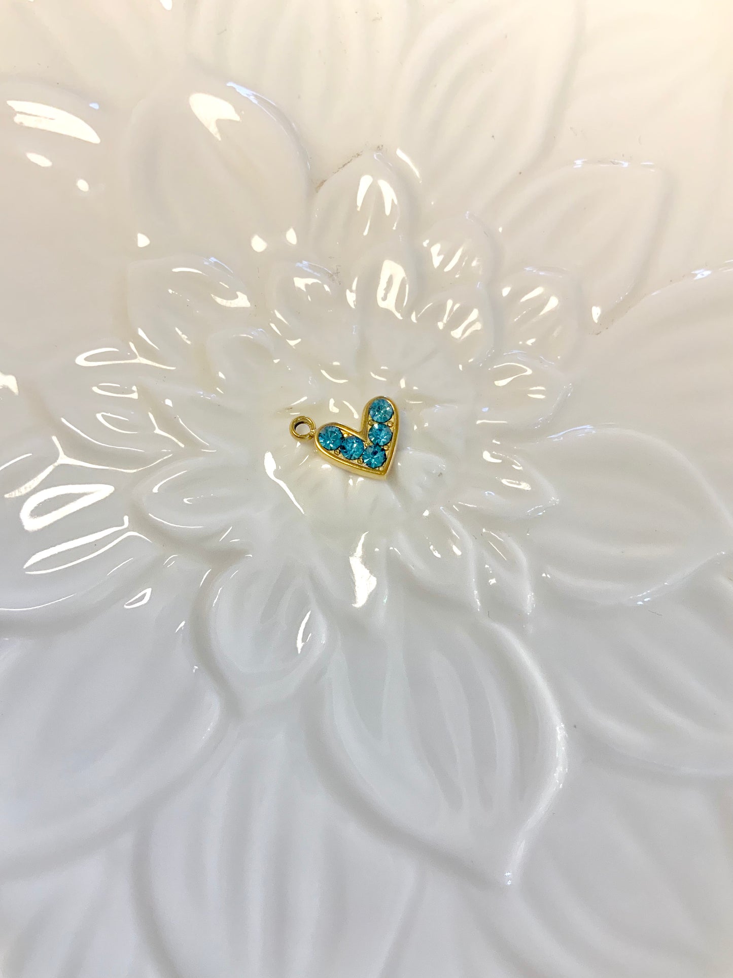 Sparkly turquoise