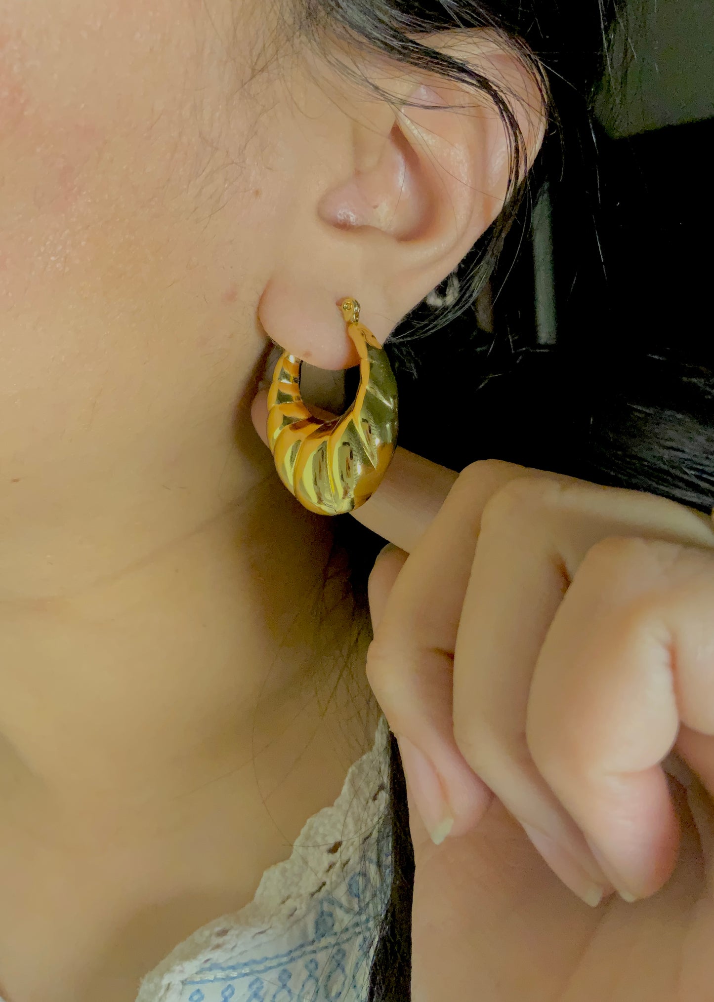 Ariana chunky hoops