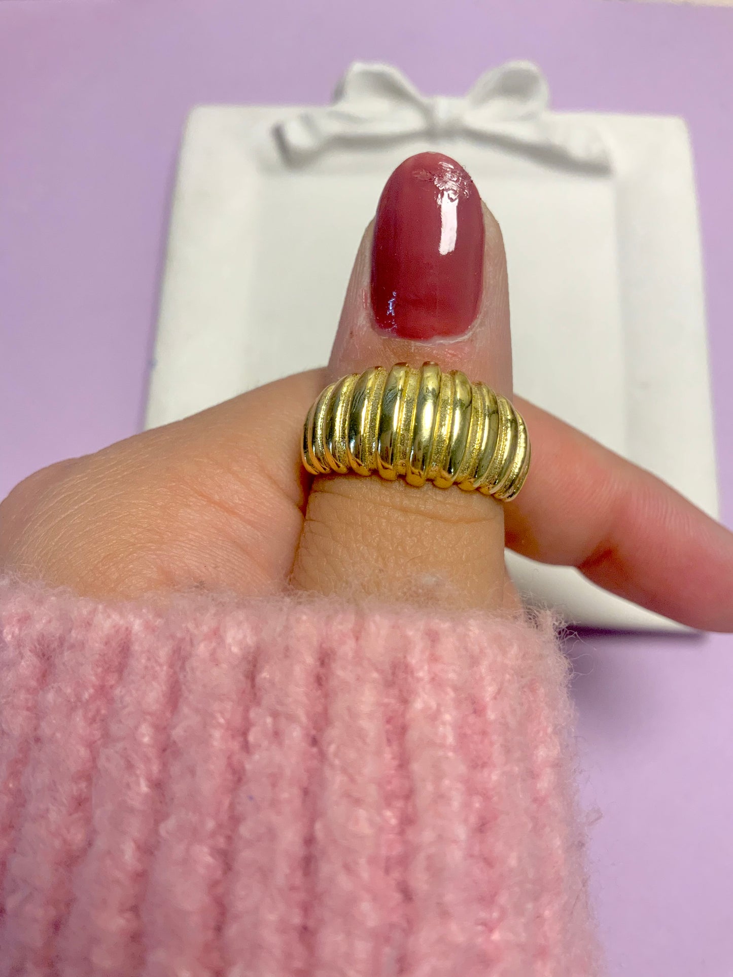 Asymmetrical ring