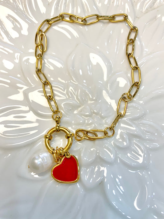 Scarlet love bracelet