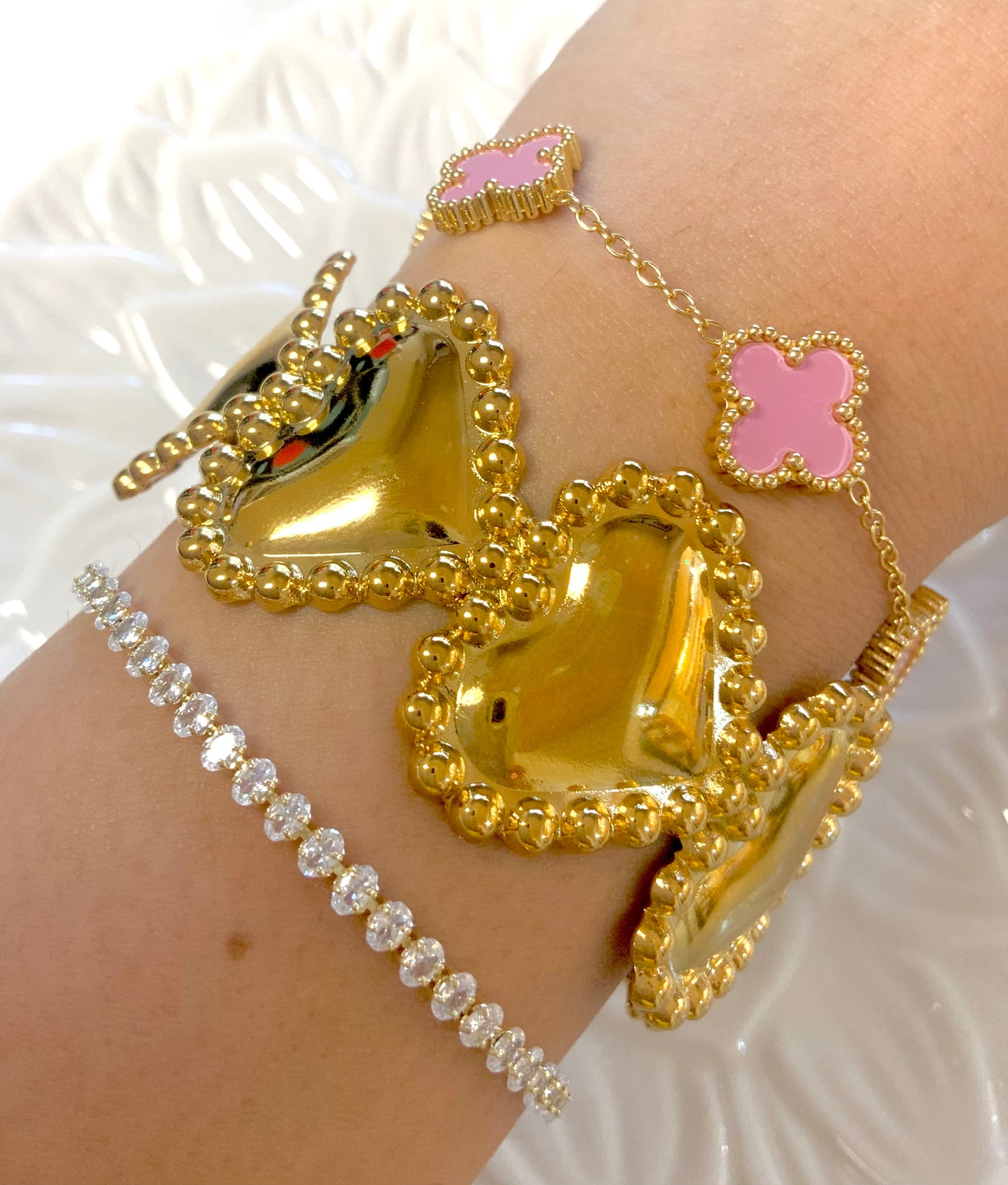 Classic sparkle tennis bracelet