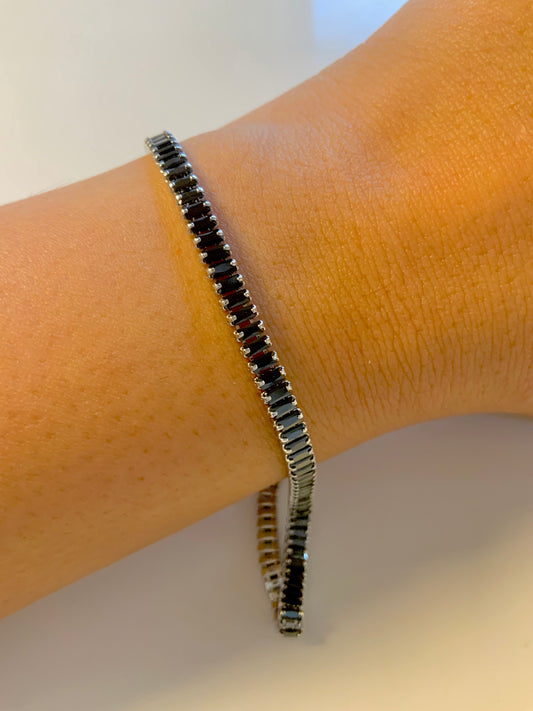 Black panther diamond bracelet