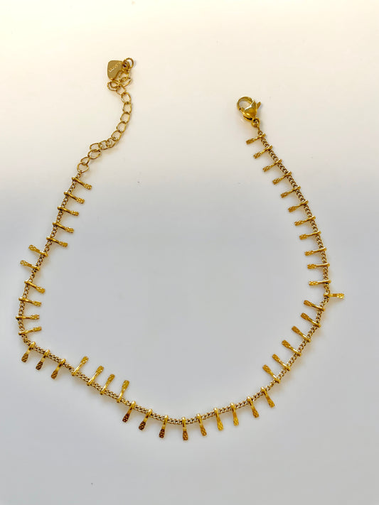 Glided Whispers Anklet