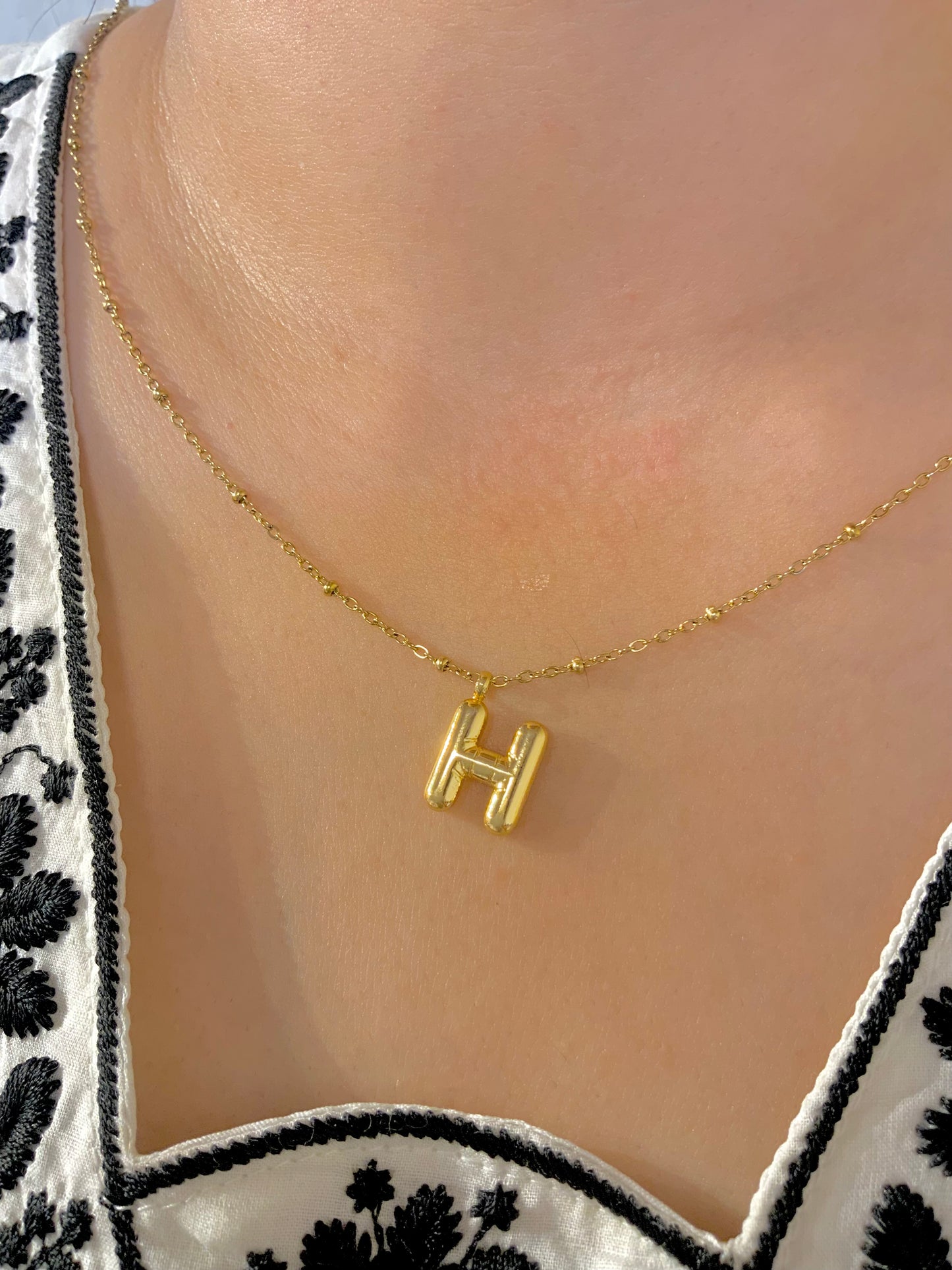 The “H” chunky initial
