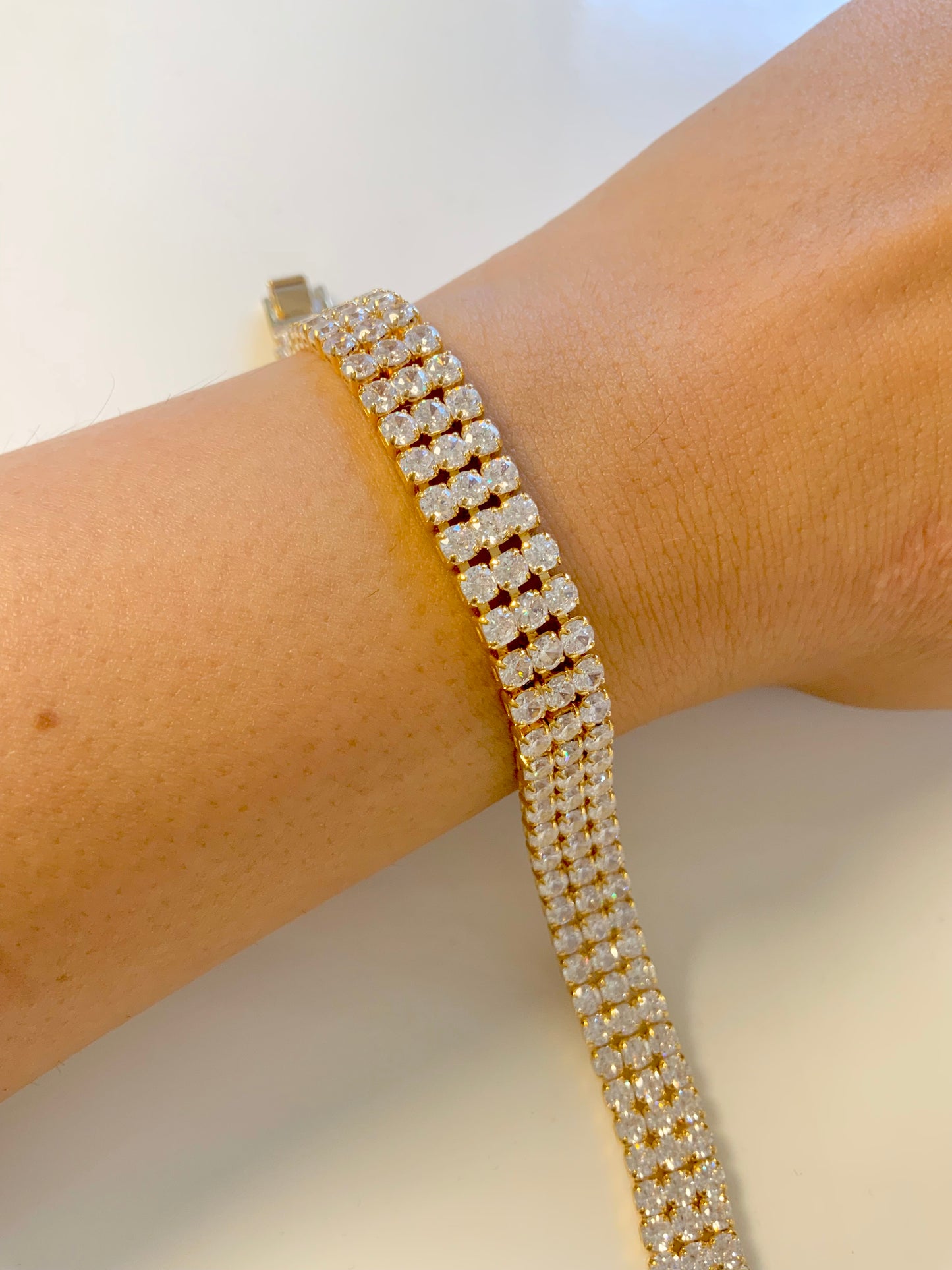 Ballerina diamond bracelet