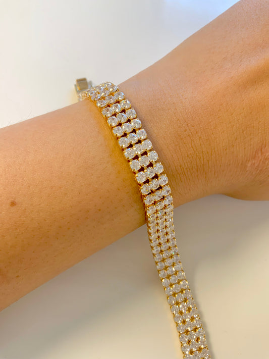Ballerina diamond bracelet