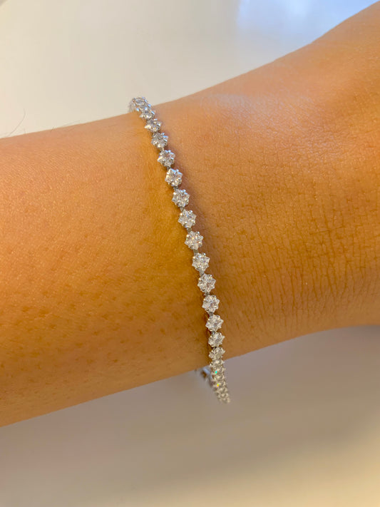 Starlit diamond bracelet