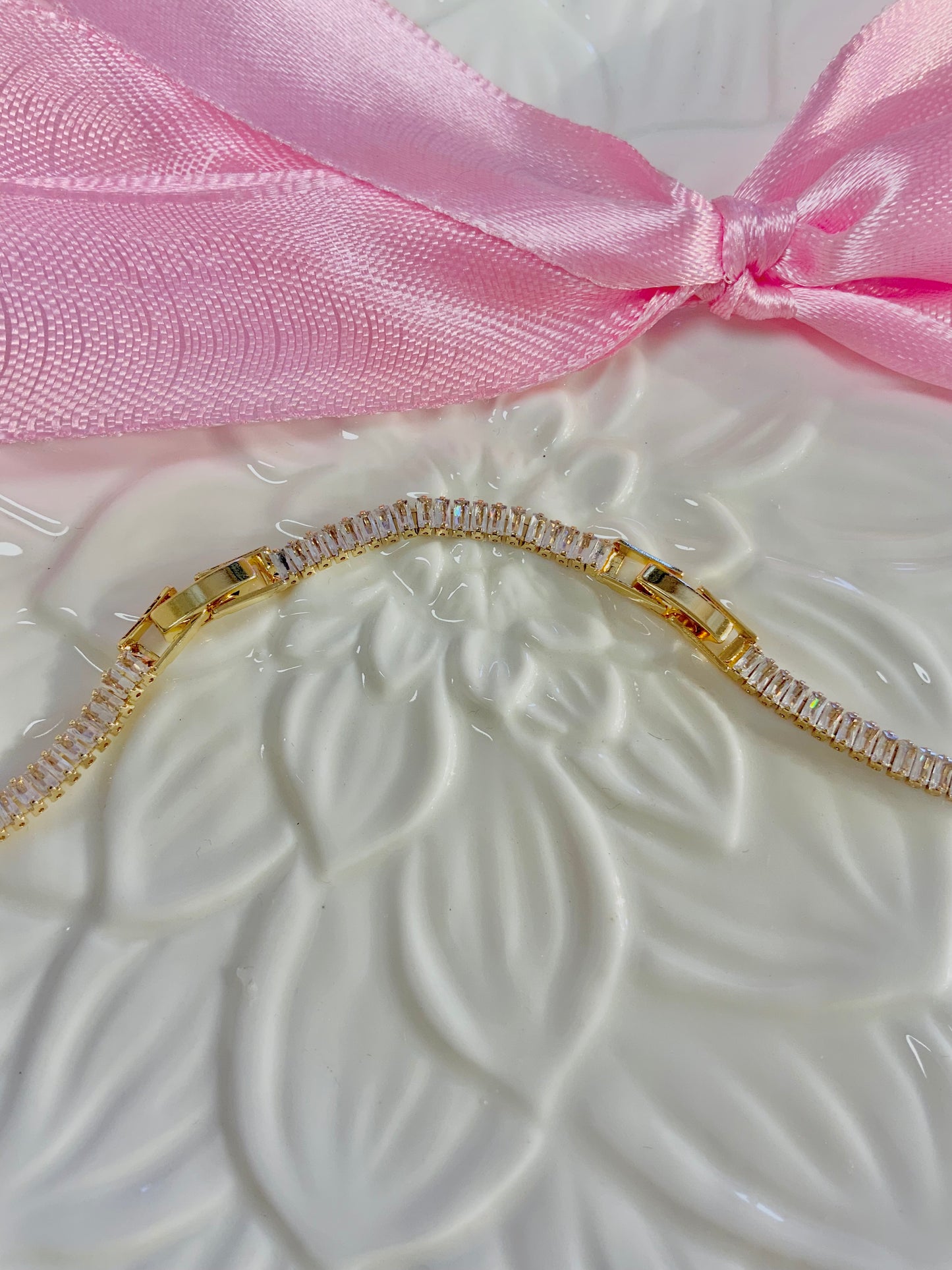 Golden Glint Tennis Choker
