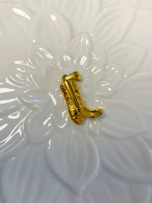 Cowgirl boot charm
