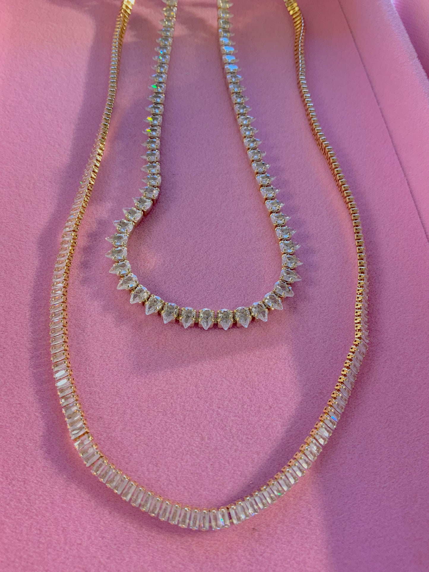 Crystal Cascade Necklace