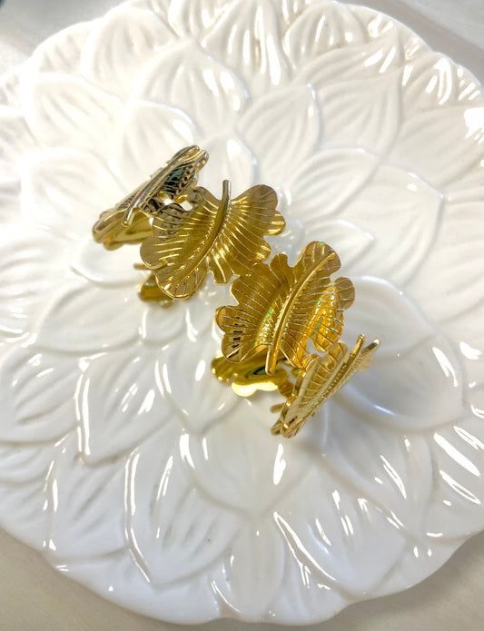 Golden foilage cuff