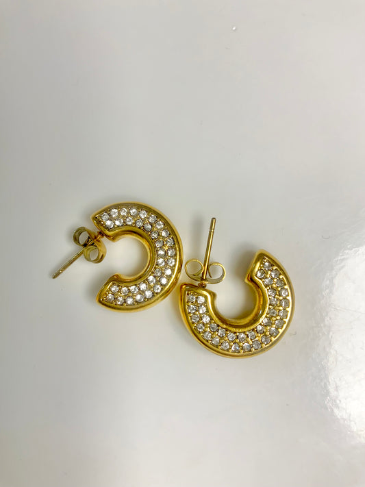 Skylit stud hoops