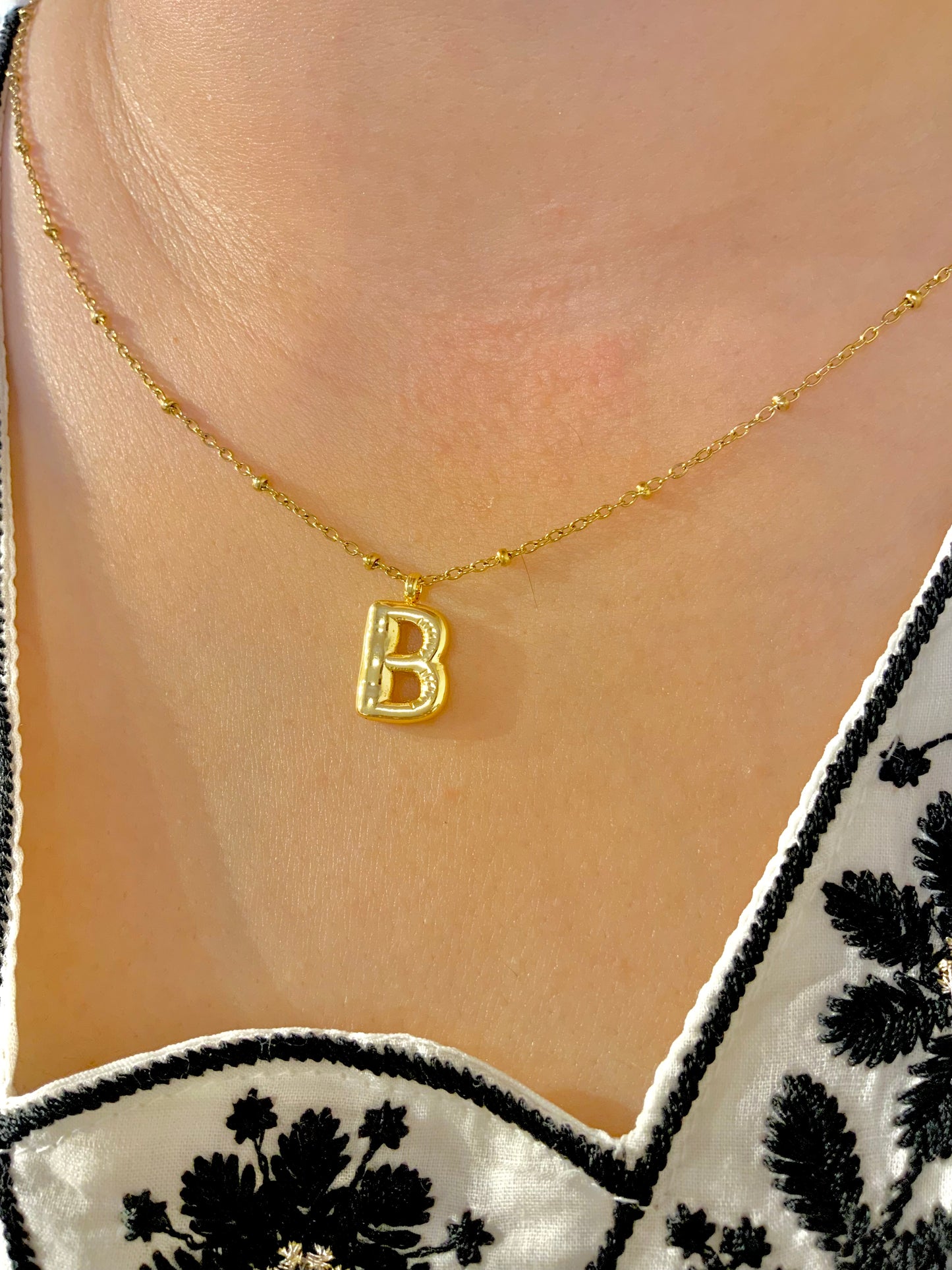 The “B” chunky initial
