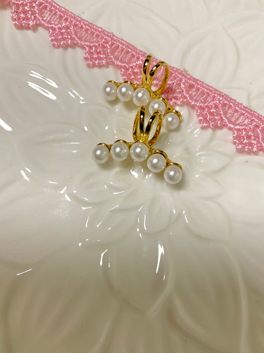 Ethereal pearl cuffs(no peircing)
