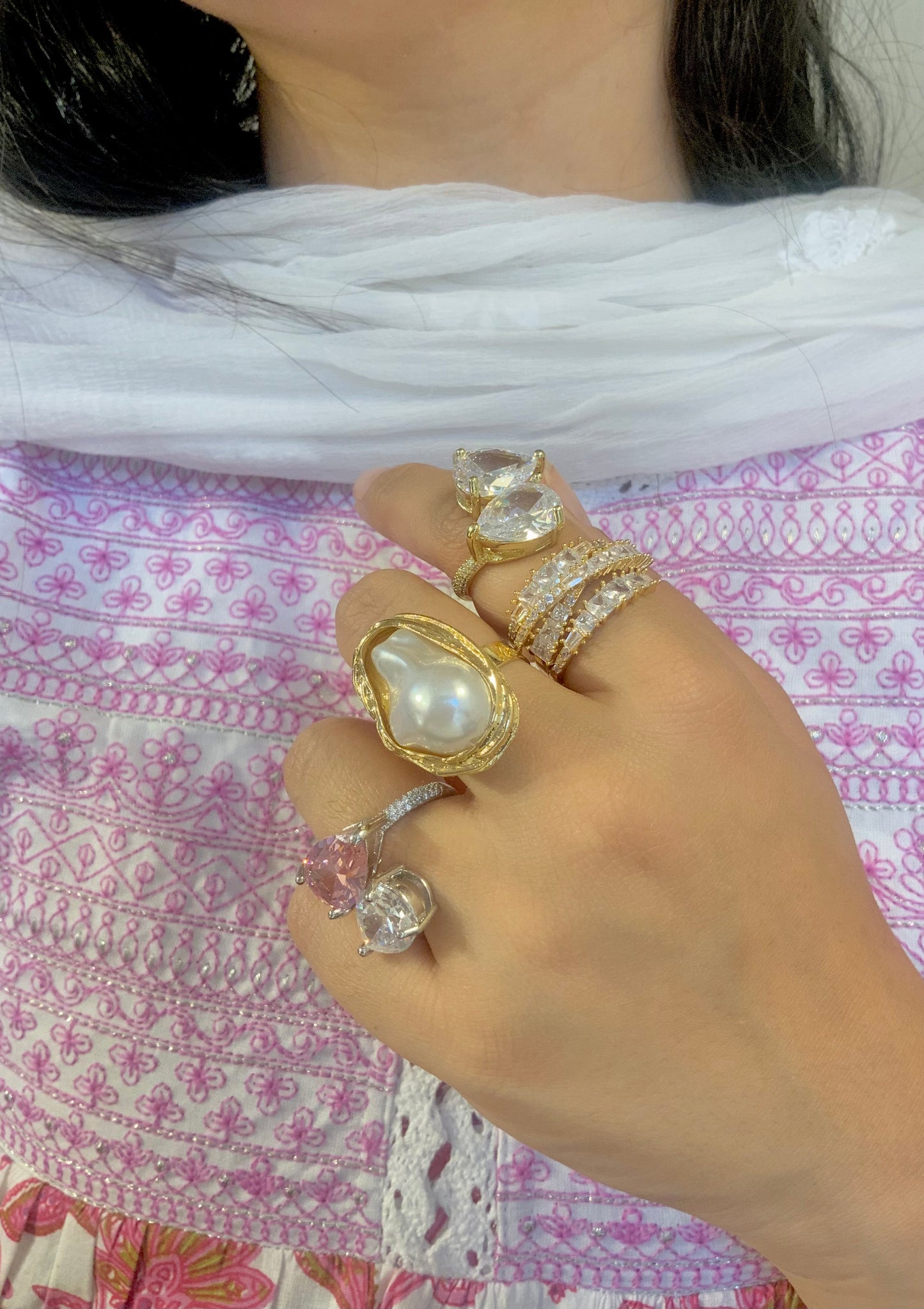 Oyster muse ring