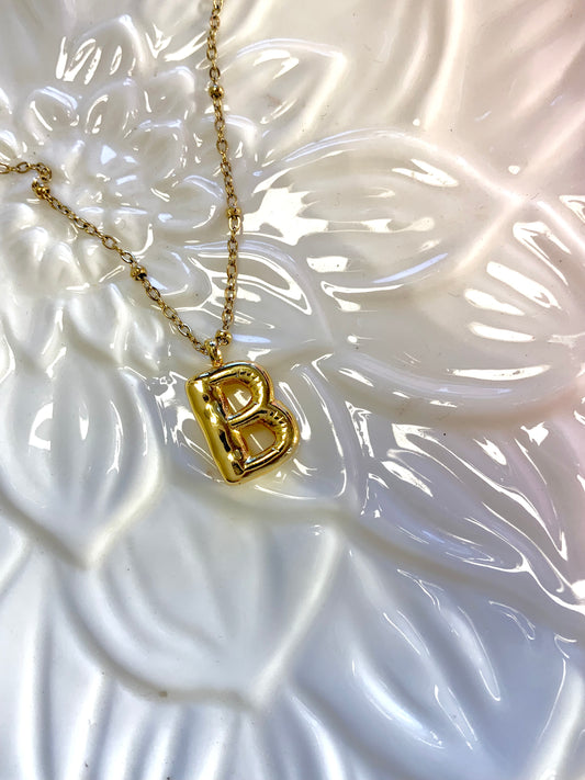 The “B” chunky initial