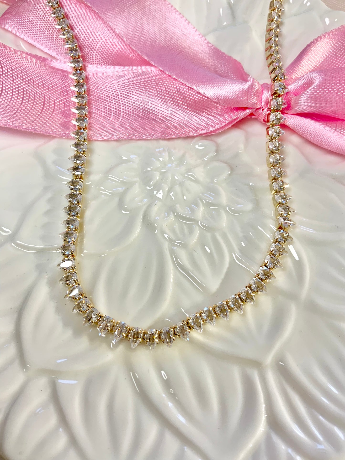 Crystal Cascade Necklace