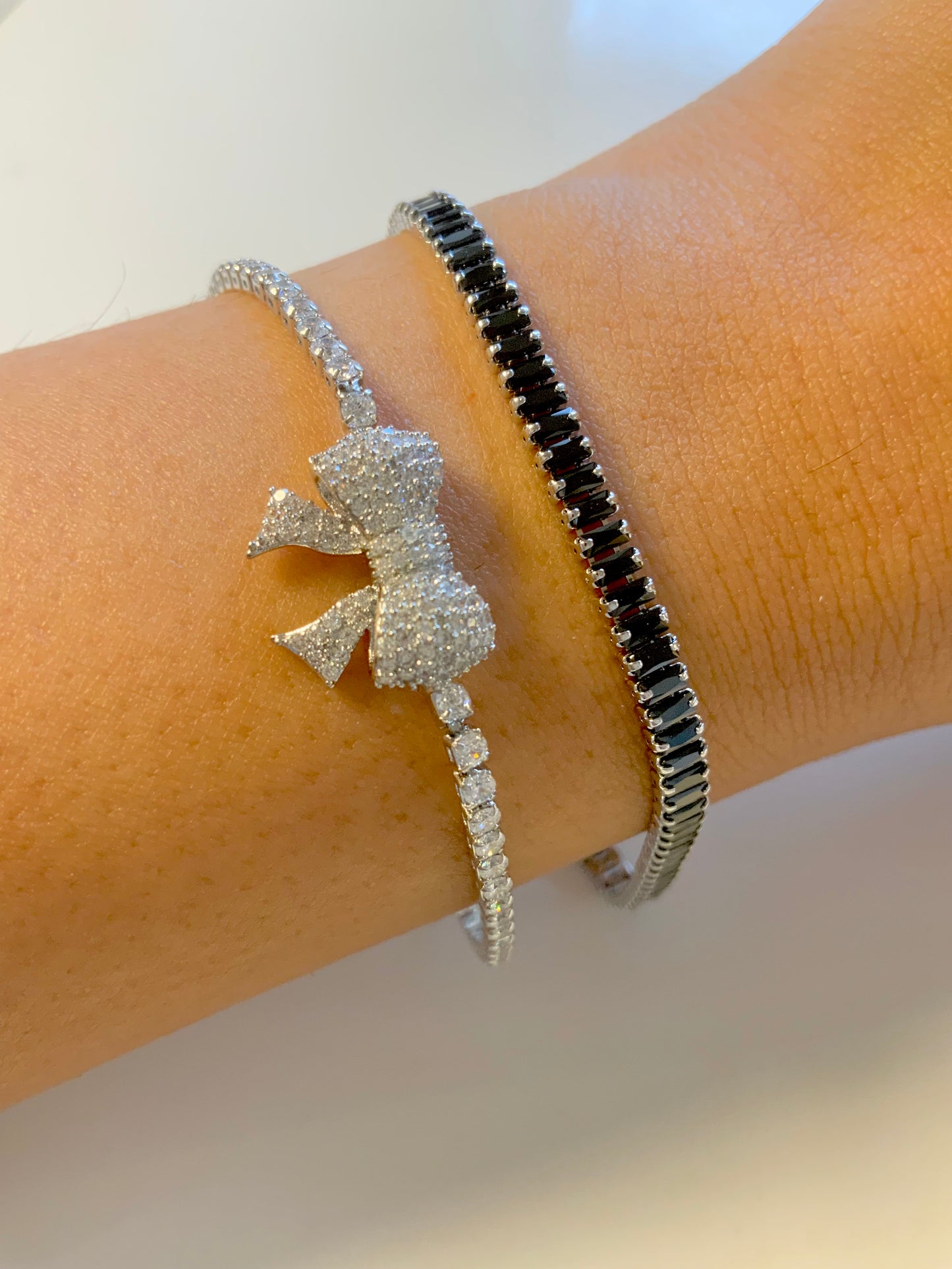 Black panther diamond bracelet