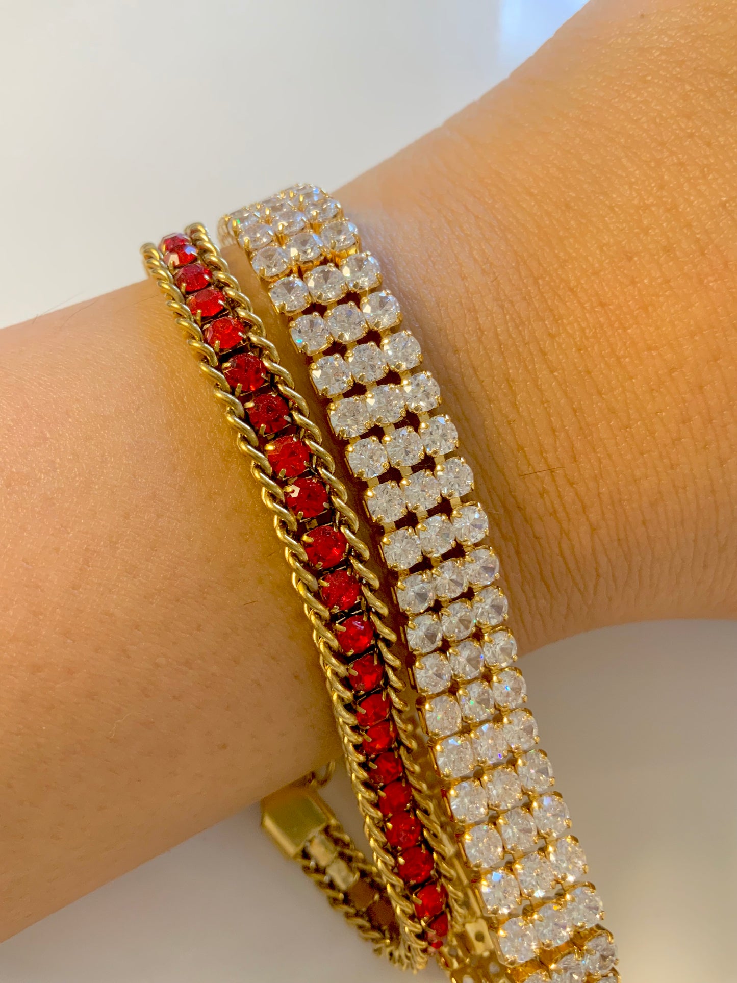 Scarlet diamond bracelet