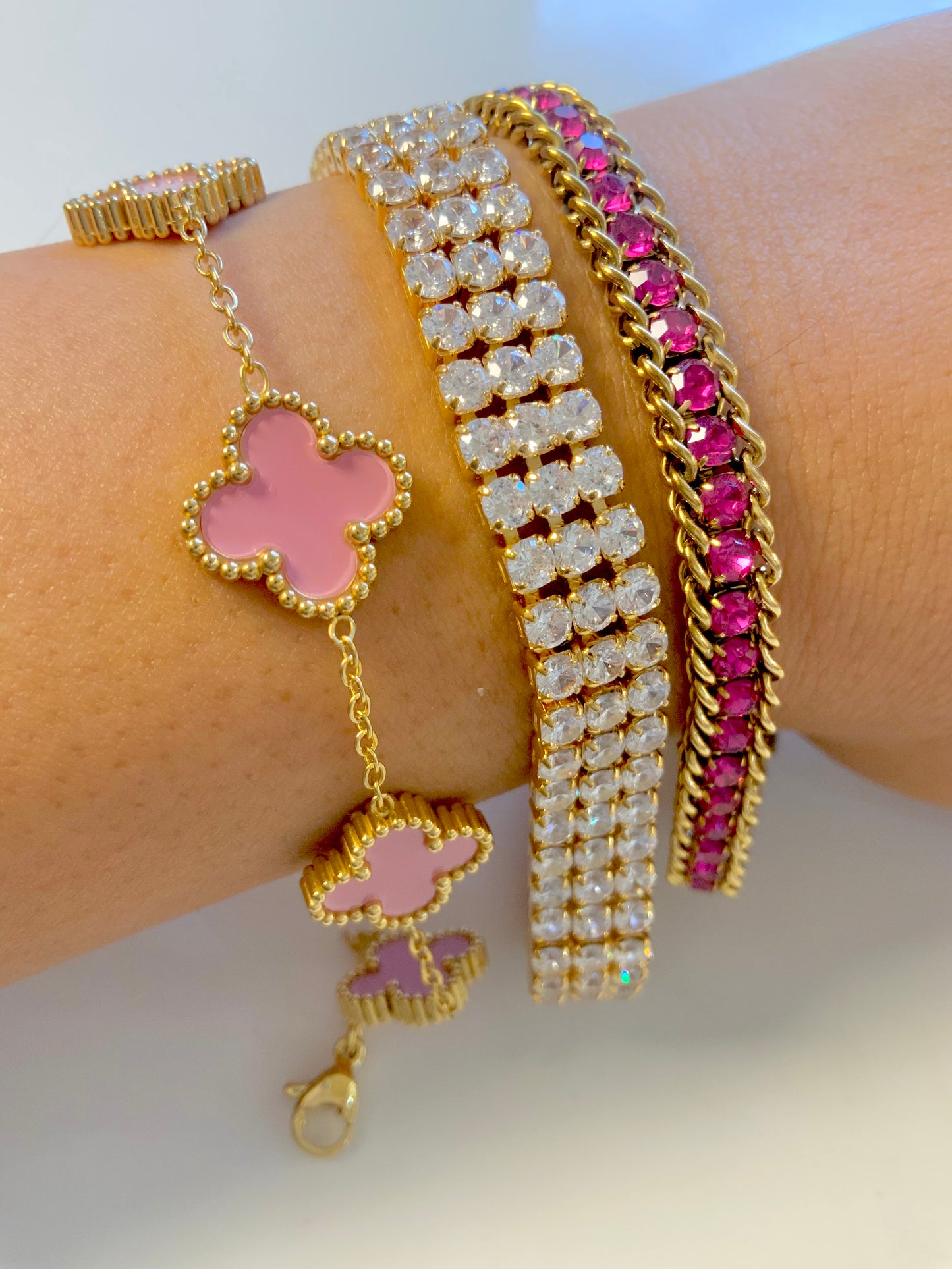 Ballerina diamond bracelet