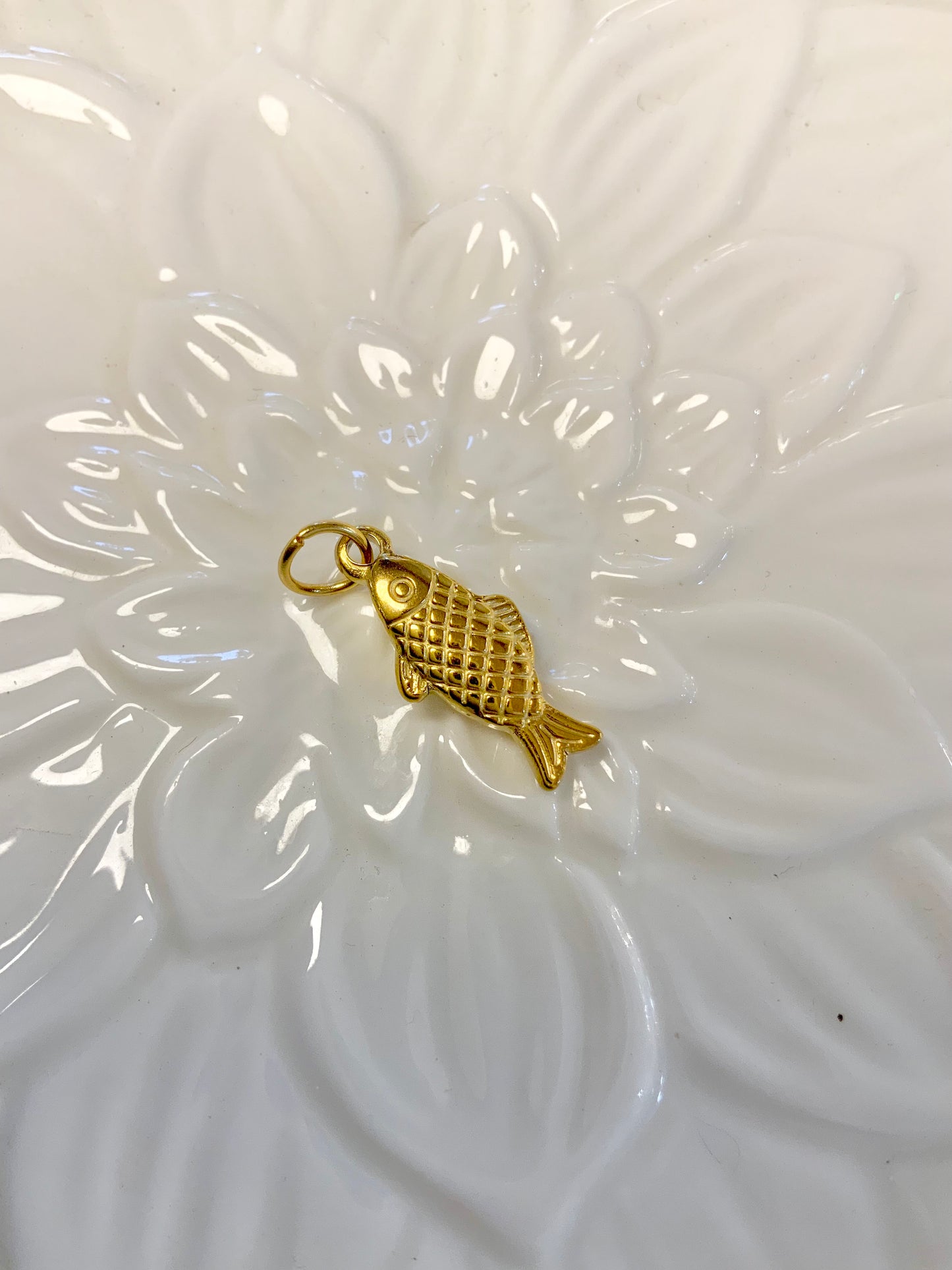 Gold fish charm