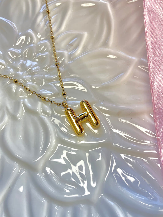 The “H” chunky initial