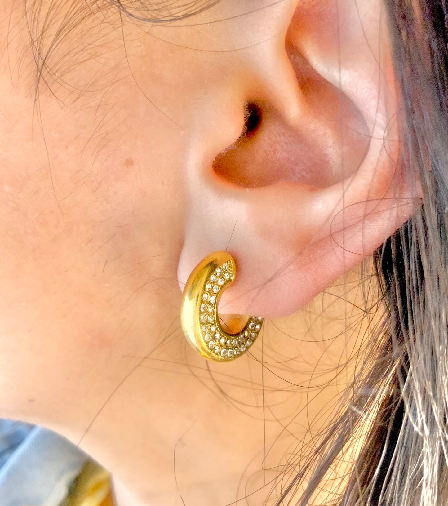 Skylit stud hoops