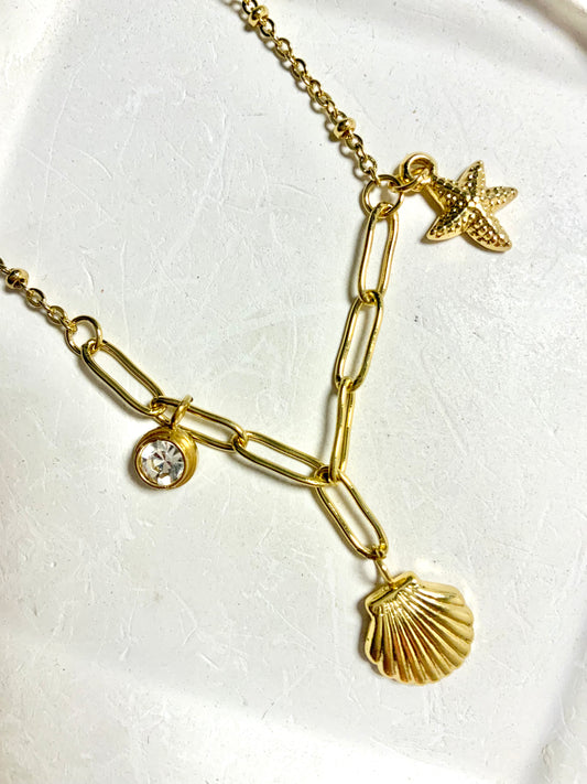 Sea shells necklace